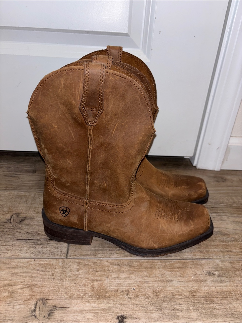 ARIAT Rambler Western Leather Boot Mens Brown 10017326 Cowboy Size 7B - Picture 3 of 8